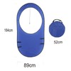 POWERTI Tennis Window Target Blue Portable Nylon Tennis Training Equipment