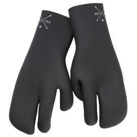 FELLOW Surf Gloves, Mittens, 0.1 inch (3 mm), Thermal, Brushed, Surfing, Wetsuit Gloves, Men's, Women's, Japanese Standard, Water Prevention, Heat Storage, XL Size