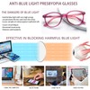 COJWIS Progressive Multifocus Reading Glasses for Women - 5 Pack