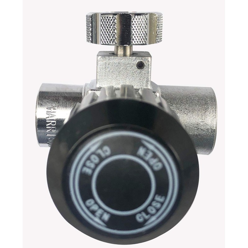 High Pressure Line Valve with Bleed SCBA SCUBA Paint Ball