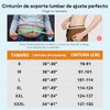Faja Lumbar para Dolor de Espalda Baja con Soporte Binico