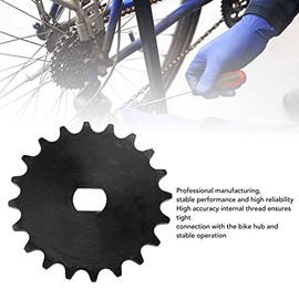 420 20-Tooth Sprocket, Highly Reliable Carbon Steel Chain Motor, 11-Tooth Sprocket, Strength H-Hole 25H for MY1020 Gear Motor