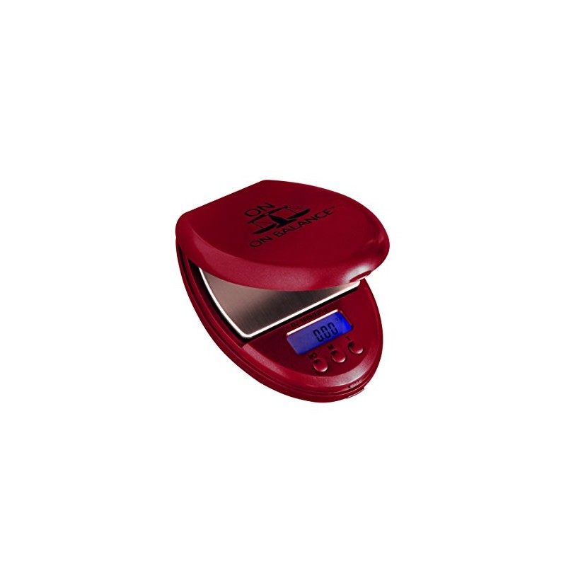 ON BALANCE DJ-100 Red Digital Pocket Scale 100 x 0.01g