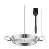 North Point 4 Piece Skewer Grill Set - Heavy-Duty Stainless-Steel
