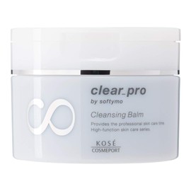 Softymo Kose Clear Pro Cleansing Balm, High Performance Skin Care, Cleansing, Transparency, Pores, Haris, Dullness, Moisturizing, Moisturizing, Relaxing Herbal Scent, 3.2 oz (90 g) (x 1)