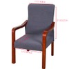 Deisy Dee Stretch Arm Chair Covers, Mid Century Chair Slipcovers,