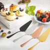 Mengbaobao 10x Cake Server Pie Holder Transfer Triangular Spade Spatula