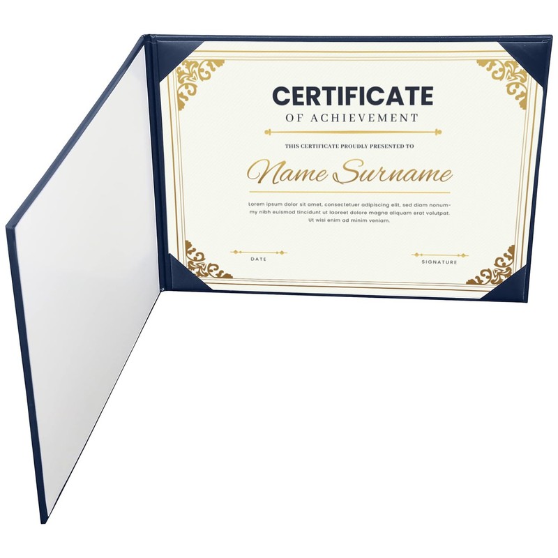 MyGradDay Diploma Cover Diploma Holder Graduation Certificate Cover Smooth 8.5x11
