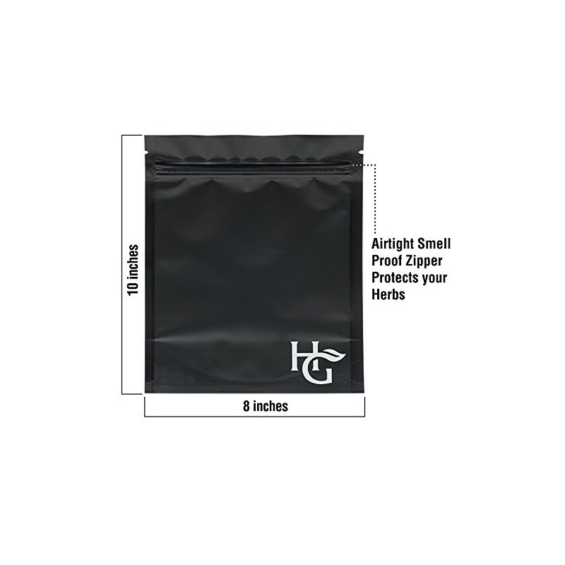 Herb Guard Premium Half LB Storage Bags (8 x 10