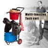 HDYEGY Tack Cart with Saddle Rack,Heavy Duty Horse Equipment Cart