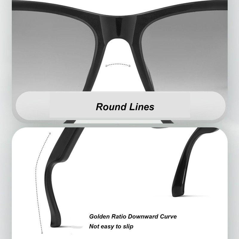 Smart BT Glasses IP65 Waterproof Eye Protection Touch Calling Music