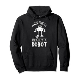Robotics Human Costume Robot Science Robotic Engineer Pullover Hoodie
