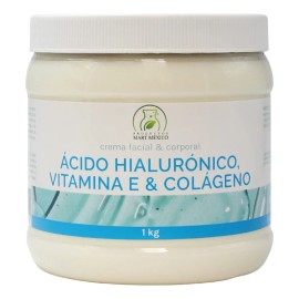 Crema De Ácido Hialuronico Colágeno Vitamina E 1 Kilo Tipo De Piel Anti-edad Productos Mart Mexico