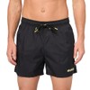 HUGO Pop Logo Swim Trunks, Black Olive, L