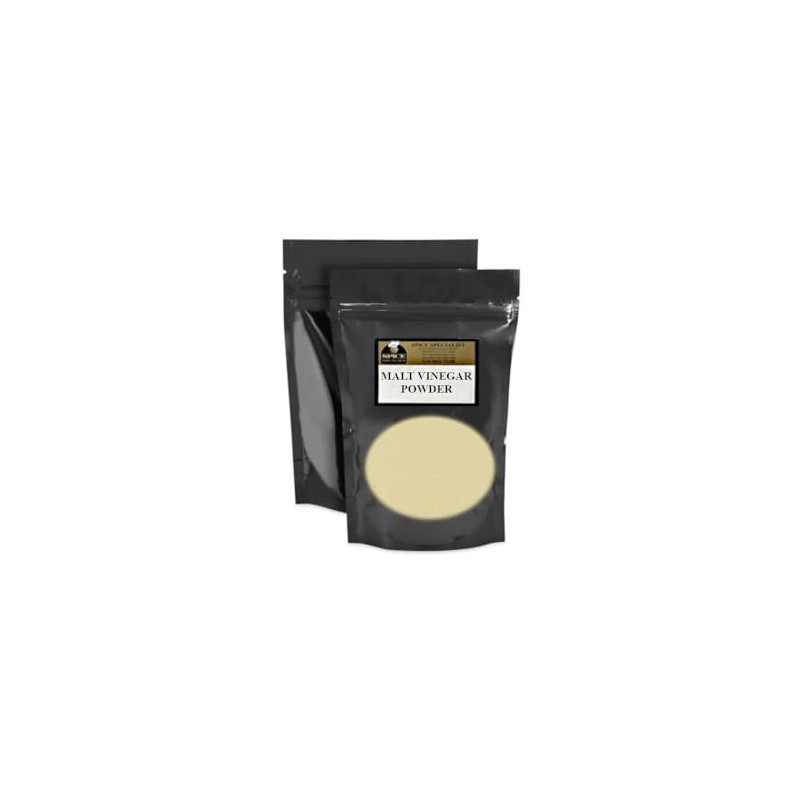 Malt Vinegar Powder by Spice Specialist (10 oz. Bag) -