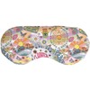 Organic Eye Pillow Lavender & Linseed "Flower-Power" for Relaxation, Cooling,