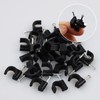 Round Cable Clips, 8MM Electrical Cable Wall Clip - Nail