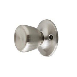 Design House 728386 Terrace Dummy Door Knob, Reversible Design, Satin Nickel Finish, Single