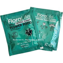 Cut Flower Food Floralife Crystal Clear 20 Powdered Packets