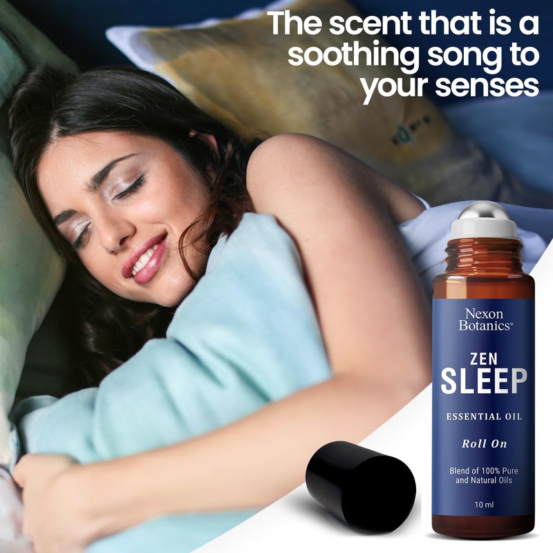Zen Sleep Essential Oil Roll-On 10 ml - Calming Blend