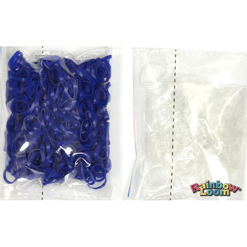 Rainbow Loom Alpha Bands-Navy Blue