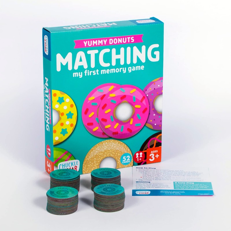 Chuckle & Roar - Matching Game Donuts - Board Game