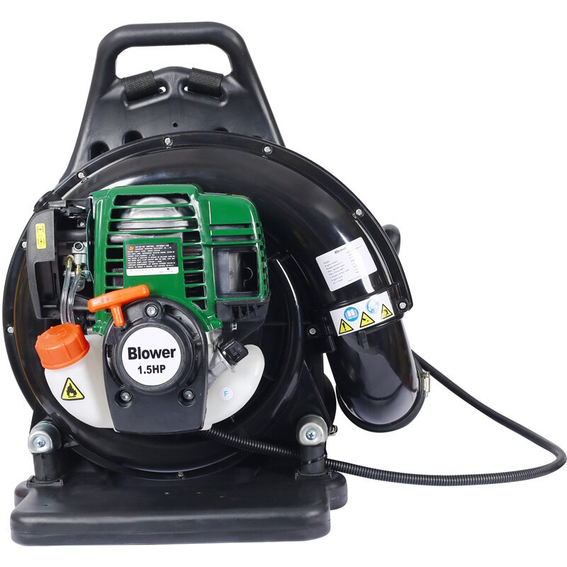 37.7CC Backpack Gas Leaf Blower Gasoline 1.5HP 580CFM 4-Stroke Engine