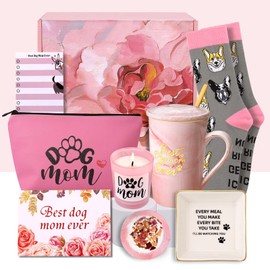 Dog Mom Gifts for Women, Dog Lovers Gifts for Dog Lovers Women, Dog Themed Gift Basket, Birthday Gifts for Women, Mom, Sister, Wife, Unique Gifts for Women, Mothers Day Gift Basket
