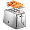 Yabano Retro Bagel Toaster - 2 Slice, 2 Extra Wide