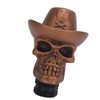 Skull Head Gear Shift Knob with 3 Adapters Cool Looking