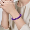 Natural Stretch Jade Bracelet for Women Men 10MM Bead 6.7