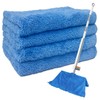 CODOHI 4 Pcs Extra Large Microfiber Cleaning Cloth, 30"x20" Washable