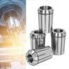 4PCS OZ25 Collets with Wrench Spring Steel Cutting Collet Set
