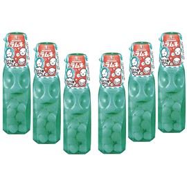 Morinaga Ramune soda candy,original taste×6. No.a452