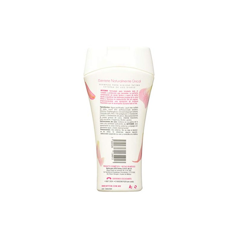 shampoo hipoalergenico para higiene intima 220 Ml