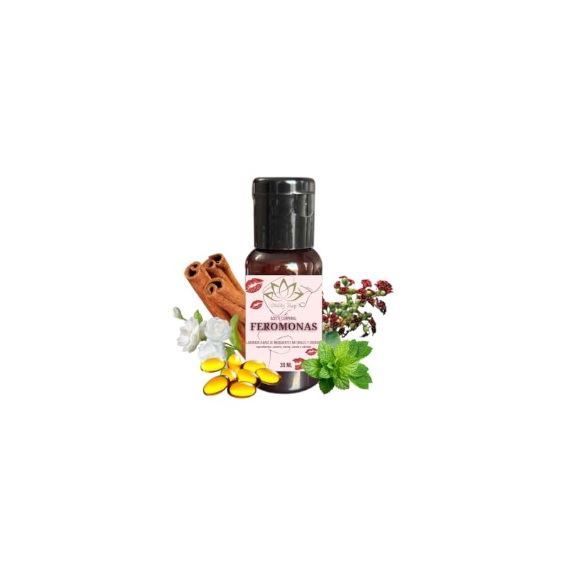 Aceite Orgánico Corporal Para Masajes Con Vitamina E 30ML (Feromonas)