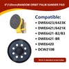 52 Pcs Sander Pad & Discs Combo Kit for DeWalt