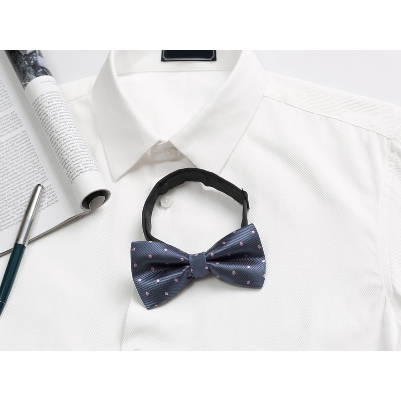 Allegra K Bow Tie, Ribbon, Polka Dot, Party, School Entrance