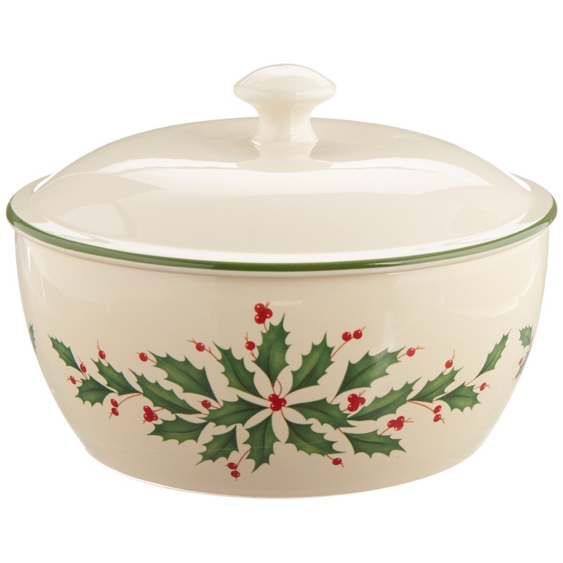 Lenox Holiday Covered Casserole