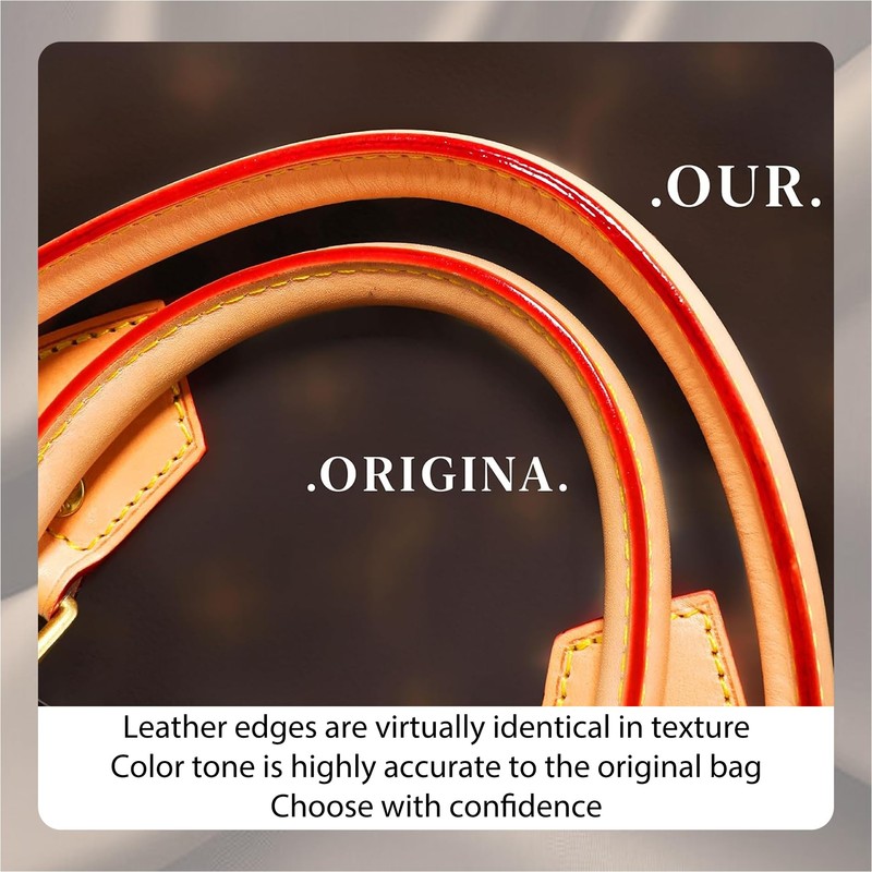 Doxo Vachetta Cowhide Replacement Strap for Speedy, 27.5”, Beeswax