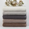 Songwol Towel Plain Towel 150g 30 count cotton yarn, dark gray, 10 pcs / 송월타월 무지 타월 150g 30수 면사, 진회색, 10개