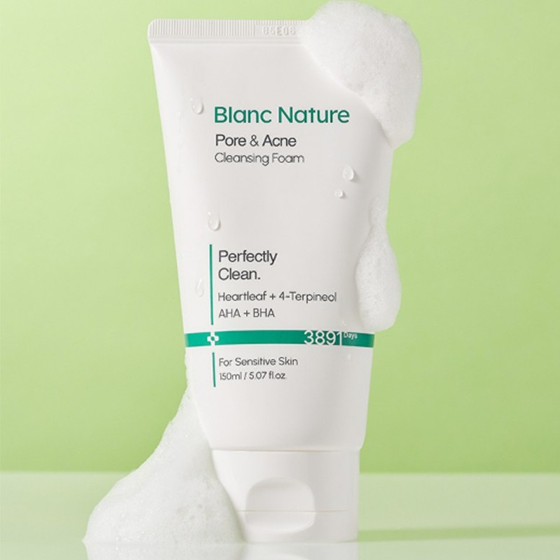 Blanc Nature Acne Functional Cleansing Foam, 150ml, 1 piece