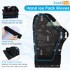 SuzziPad Chemo Gloves Socks Cap and Carrier - Allover Print,