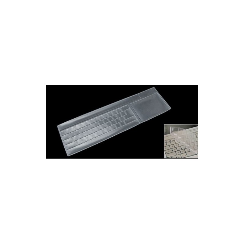 Uxcell A09032000ux0007 Desktop Keyboard Skin Protector Cover, Clear