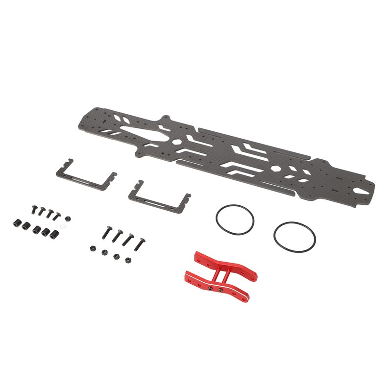 RC Car Chassis Plate Narrow Vertical High Traction Carbon Fiber