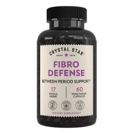Crystal Star Fibro Defense, 60 Cpsulas Para Salud Mamaria                                                                                             