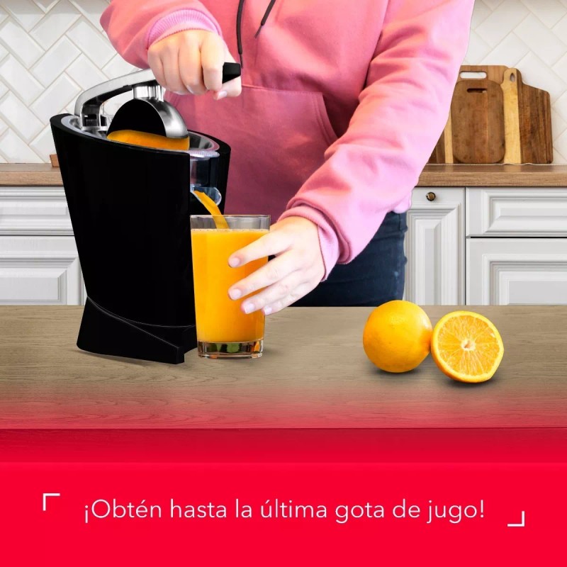 Rca Exprimidor De Cítricos Eléctrico Con Palanca Rc-619 Color Negro