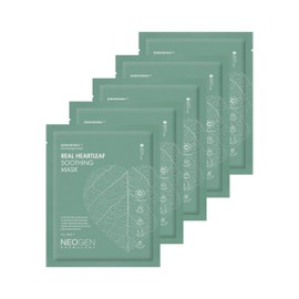 NEOGEN DERMALOGY REAL HEARTLEAF SOOTHING MASK (37g) 5EA…