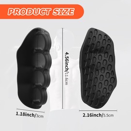 Tongdejing Weight Lifting Grips for Men Women, Anti-Slip Workout Grip, Gym Grips Deadlifts Palm Protection Gloves for Weight Lifting, Dumbbell, Deadlift, Bar Pad Pull Up Grippers (COLOR:black)