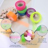 Modixun 6 Rolls Writable Transparent Sticky Notes, Removable Highlighter Tape